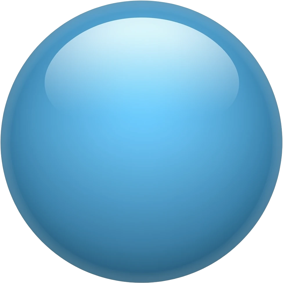 ويكون لونه ازرق emoji