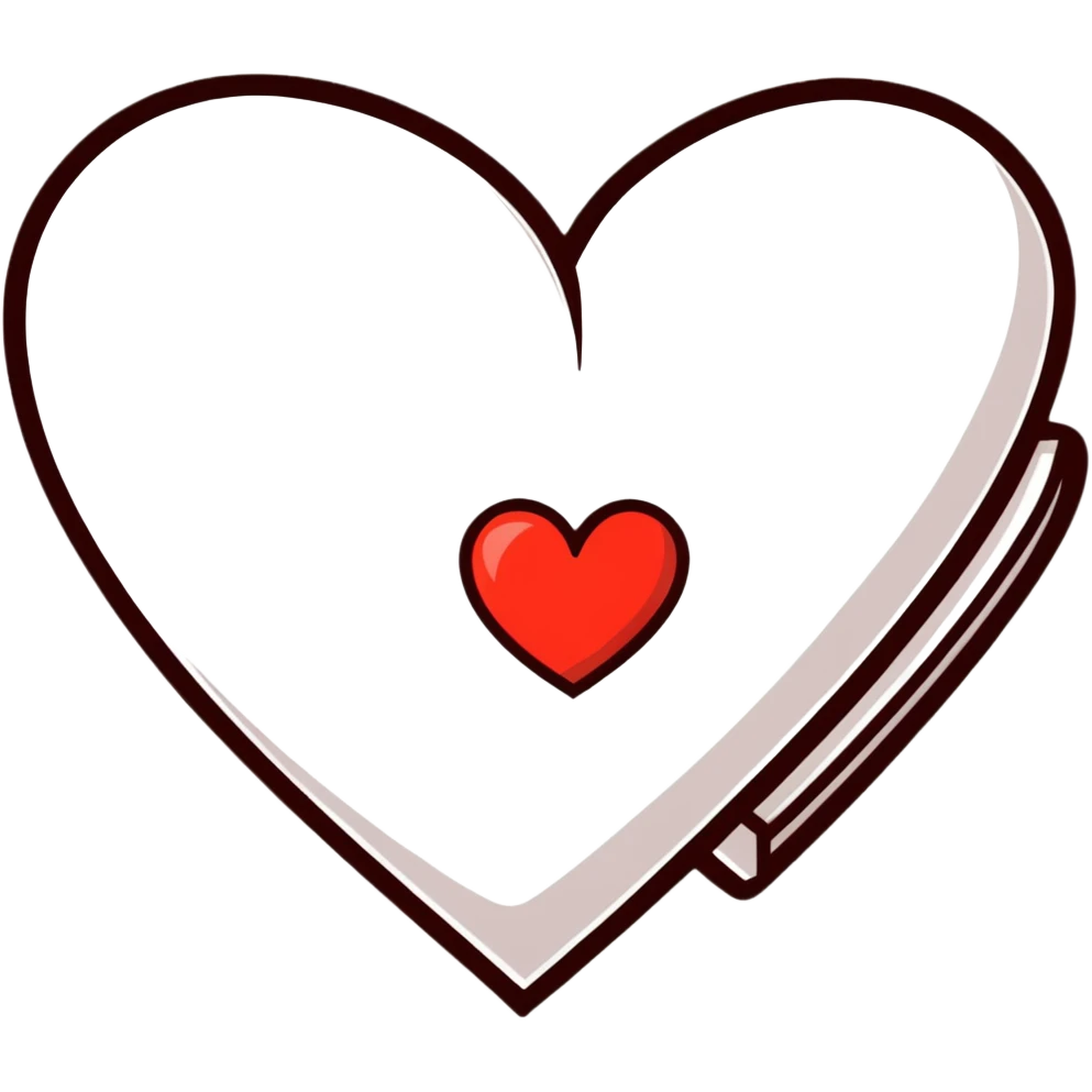 red heart emoji