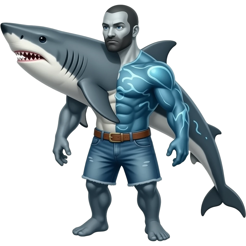 shark-whale-orca-dolphin-hybrid emoji