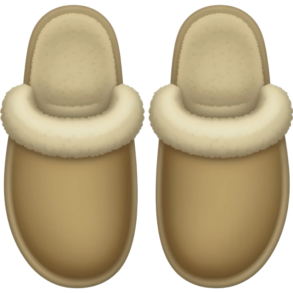 ugg slippers emoji