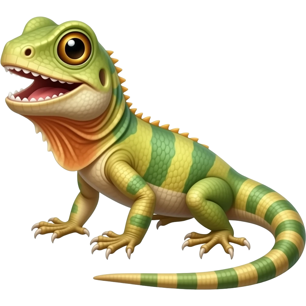 Ящерица смеется до слез emoji