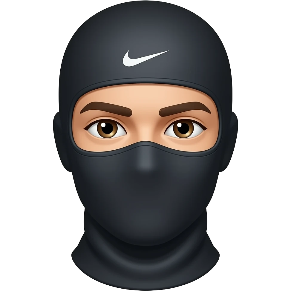 Create a nike balaclava emoji emoji