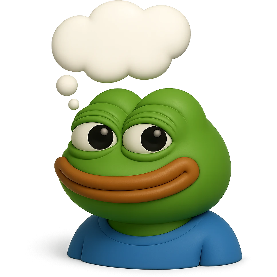 recreate this make sure he is looking at viewer, keep drop shadows emoji