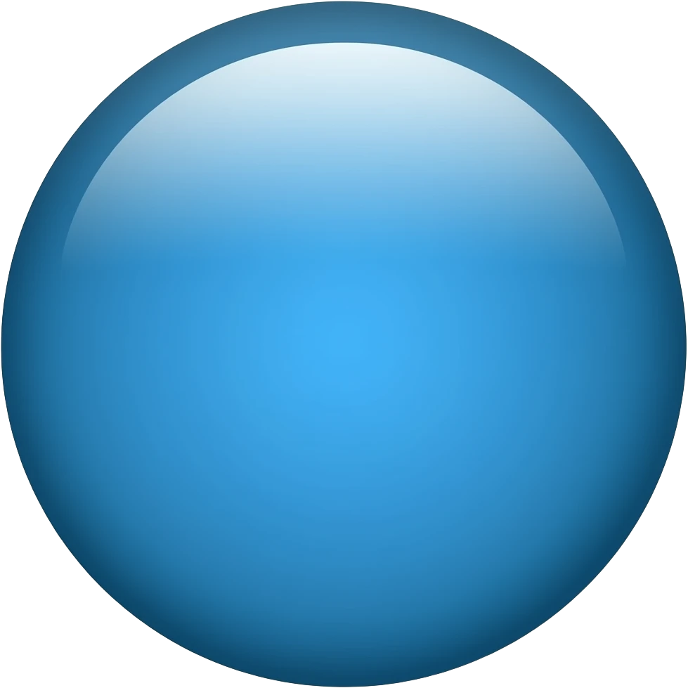 blue circle emoji