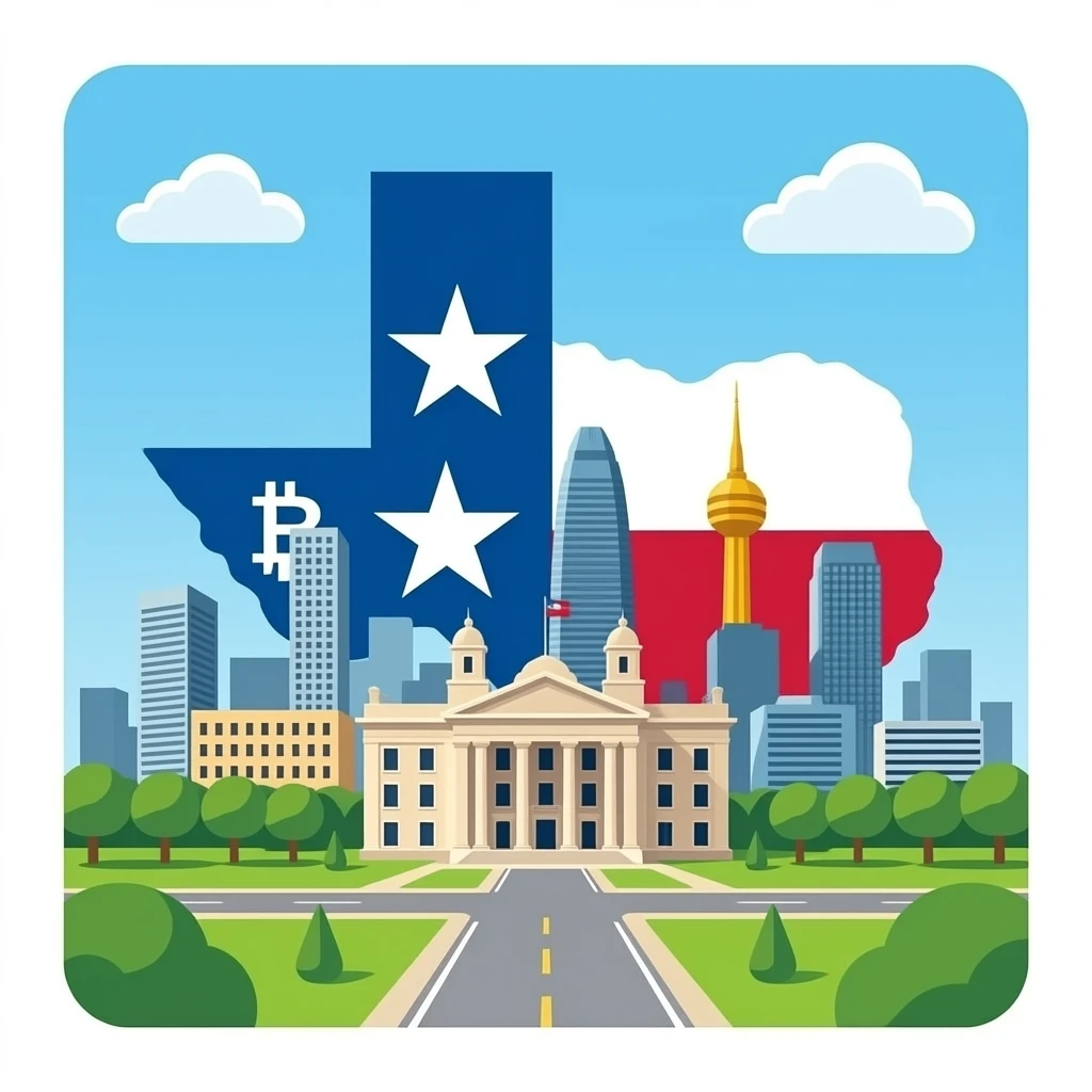 (dont include people)Yongwang Texas uses blockchain encryption algorithms. (ugc style .jason ) emoji