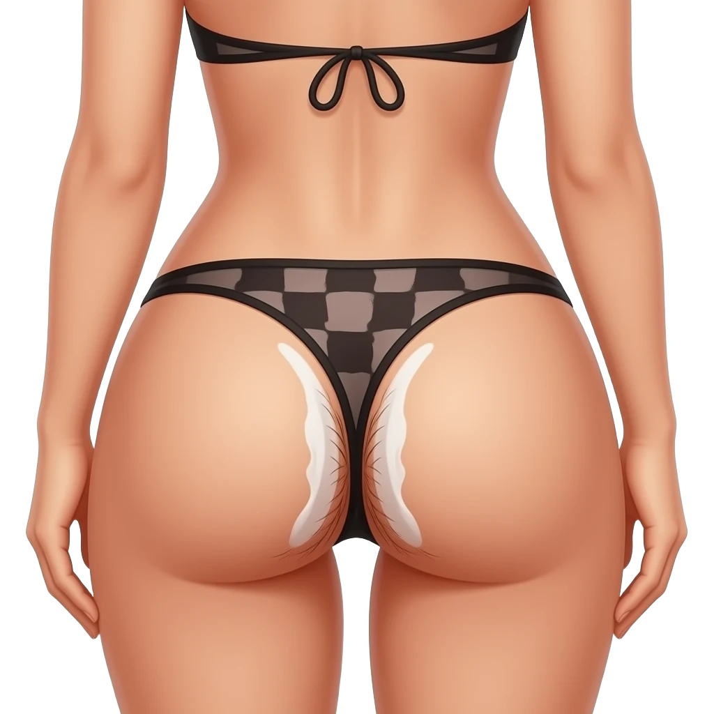 Tall women spreading huge butt cheeks and shaving hairy butthole wide open emoji