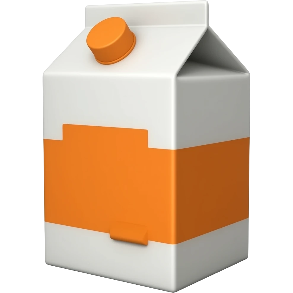 orange juice carton emoji