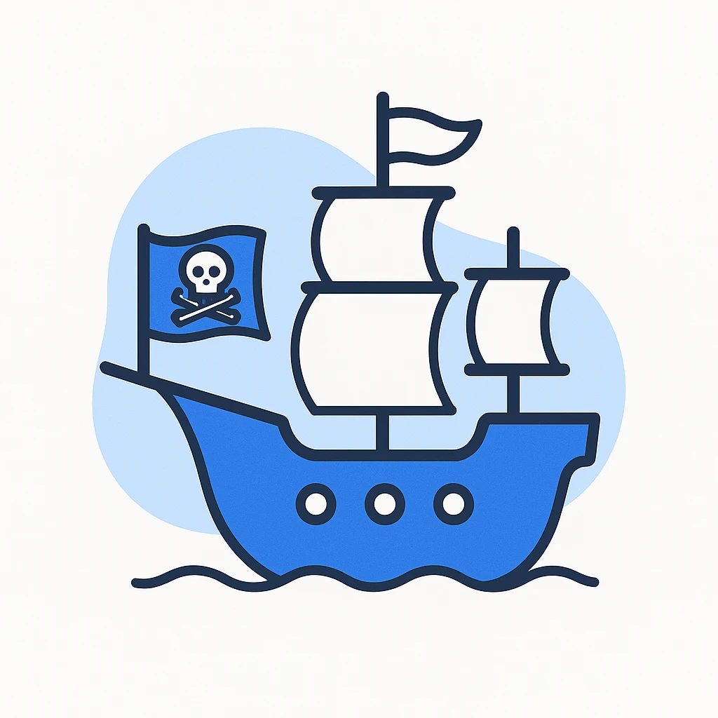 pirate ship emoji