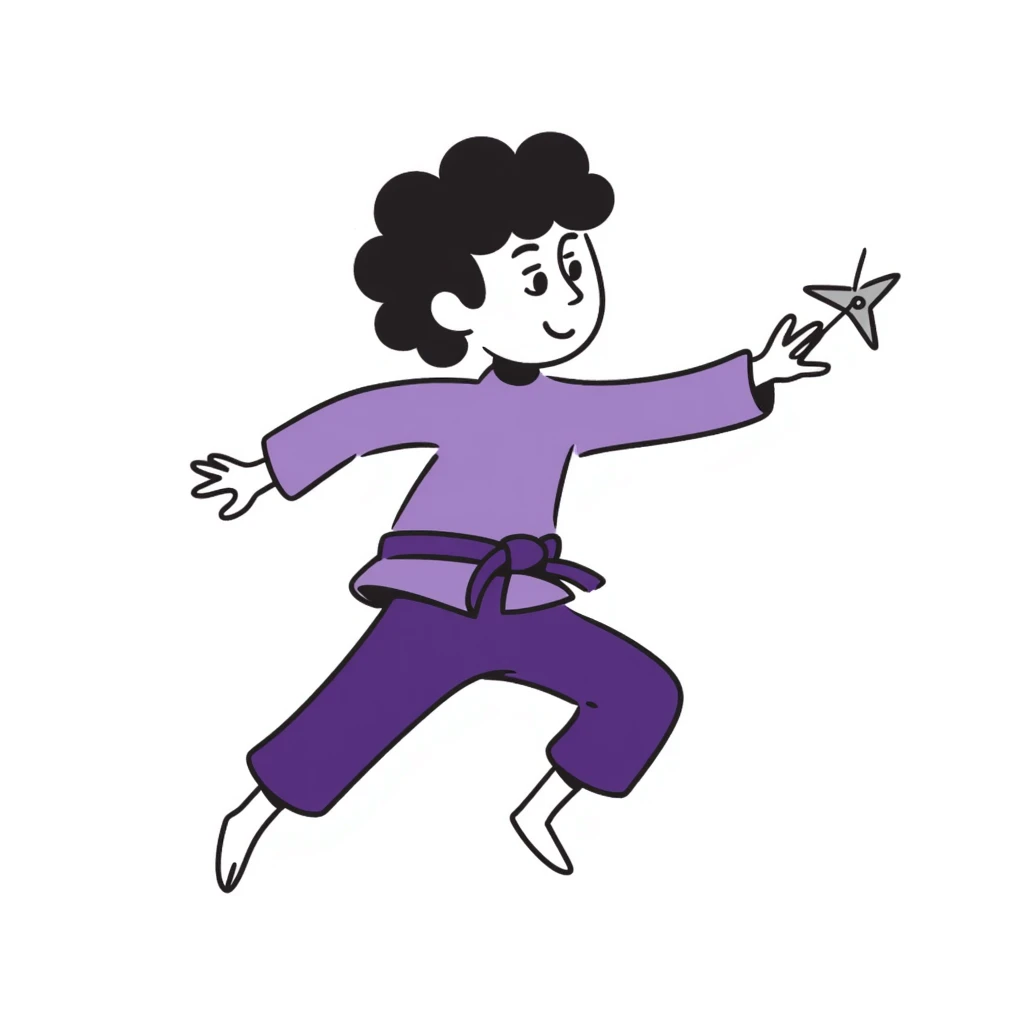 purple ninja emoji