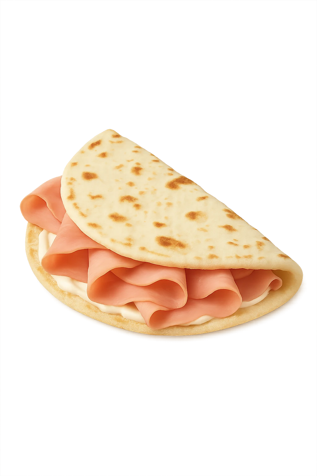 Piadina con Cotto Magro Maionese Light  emoji