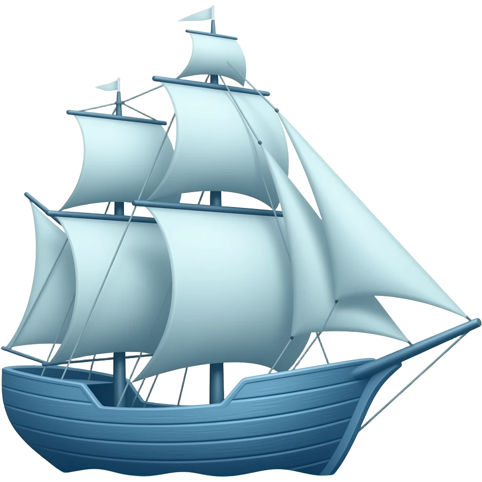 barquilla azul emoji