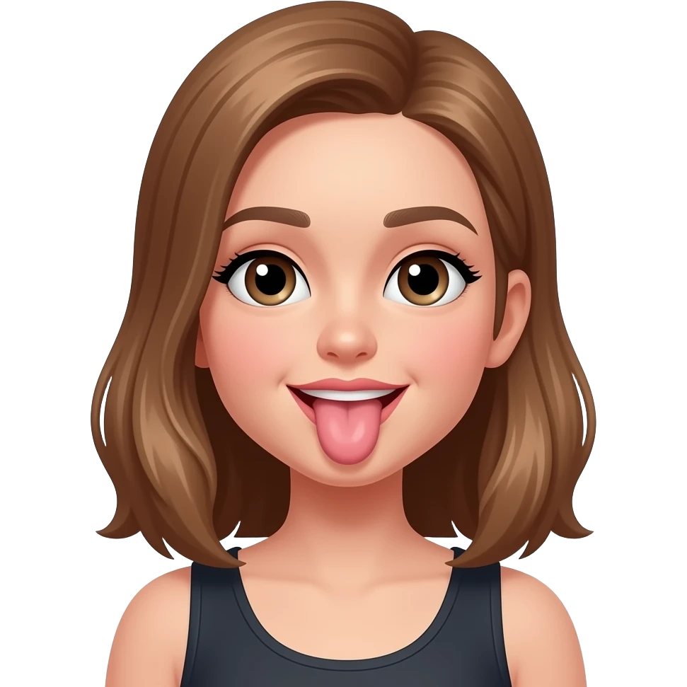 Girl sucking dick emoji