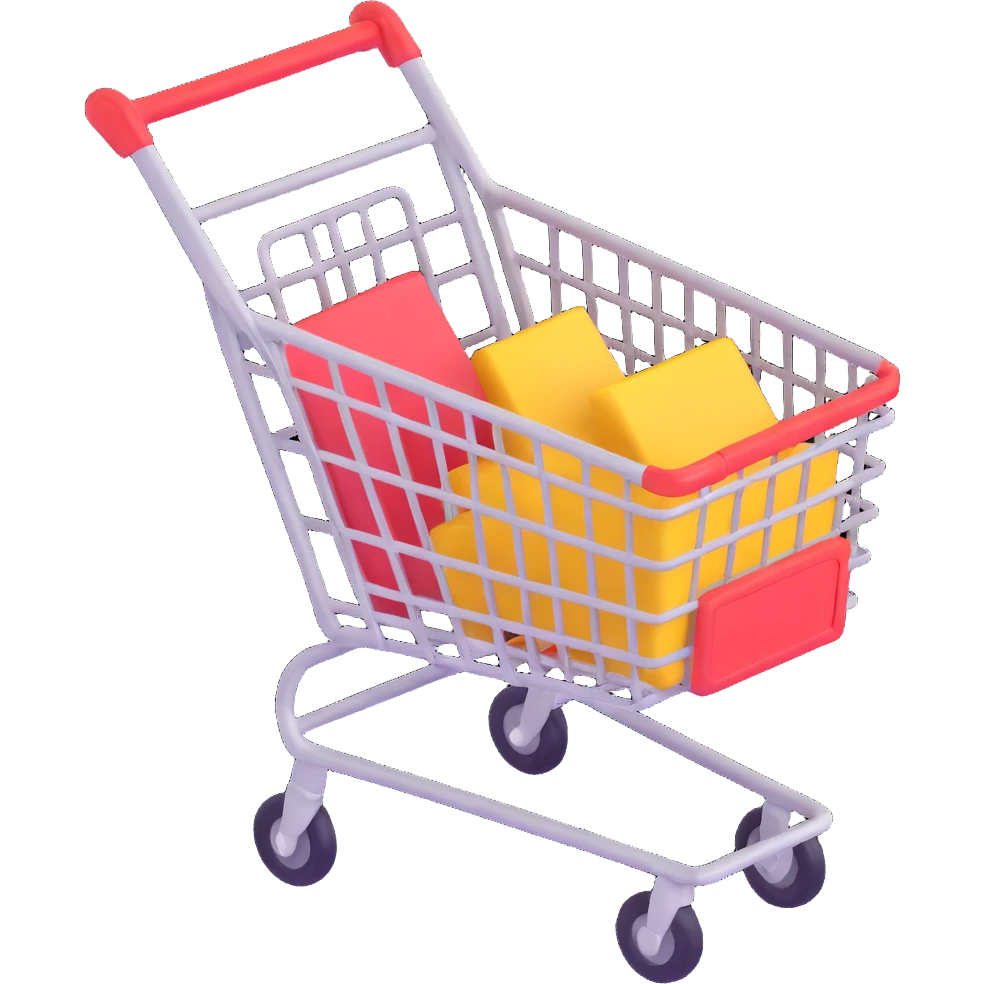shopping cart emoji