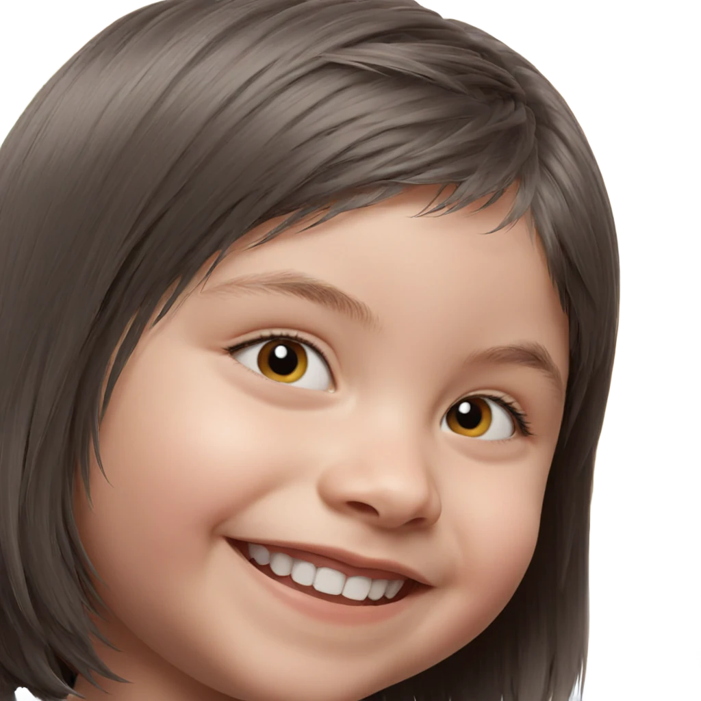smiling boy in blurry backdrop emoji