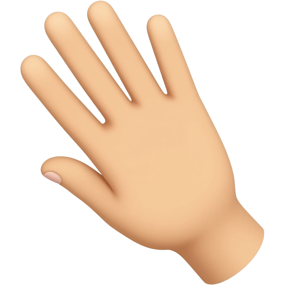 hands open side emoji