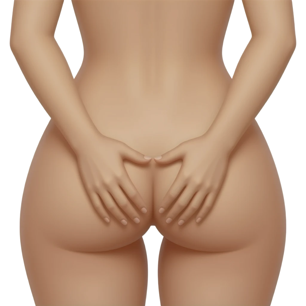 sex position naked woman spreads vagina emoji