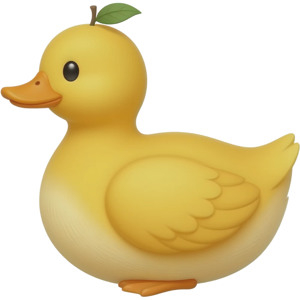 orangefruit-style duck emoji