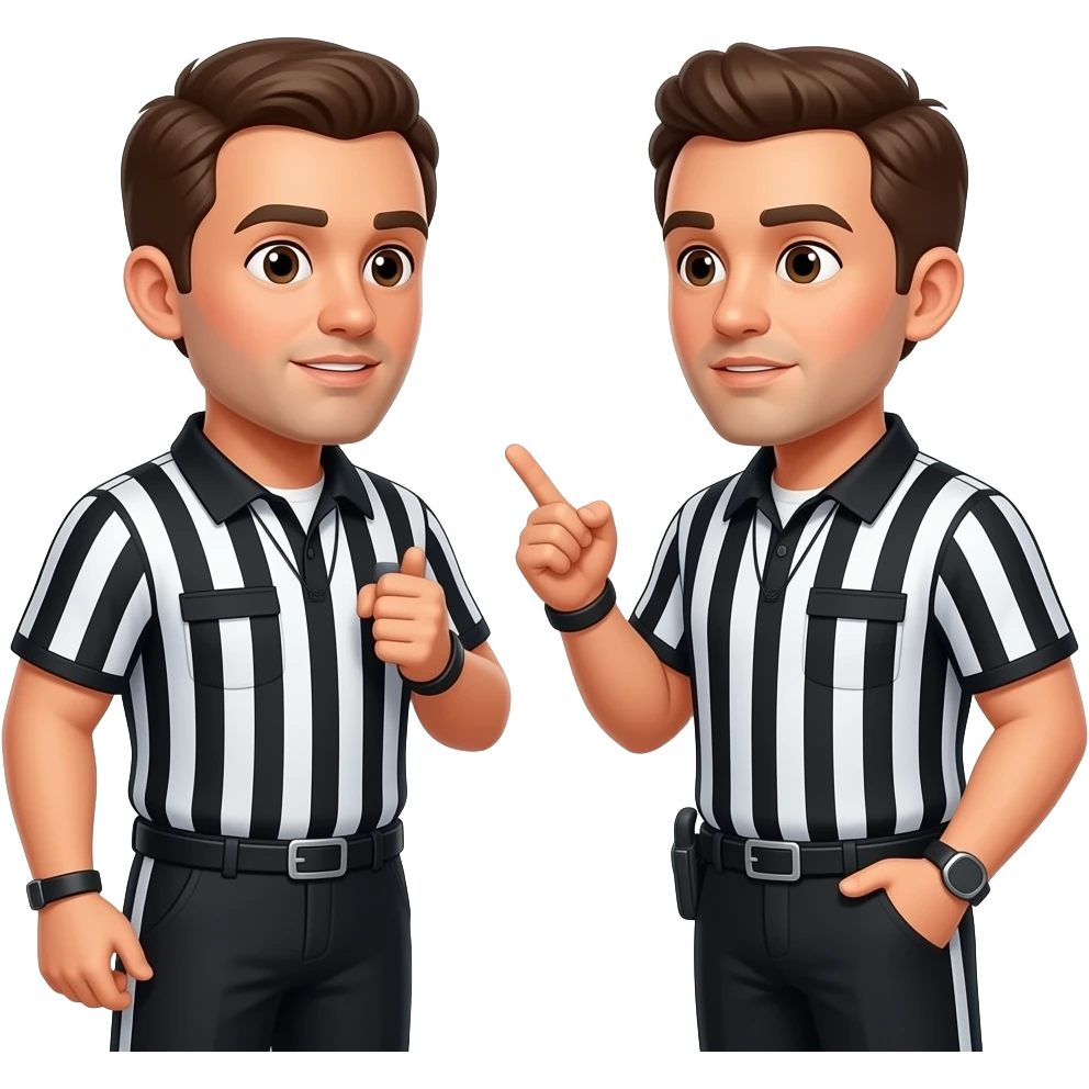 DEBATE ENTRE ARBITROS emoji