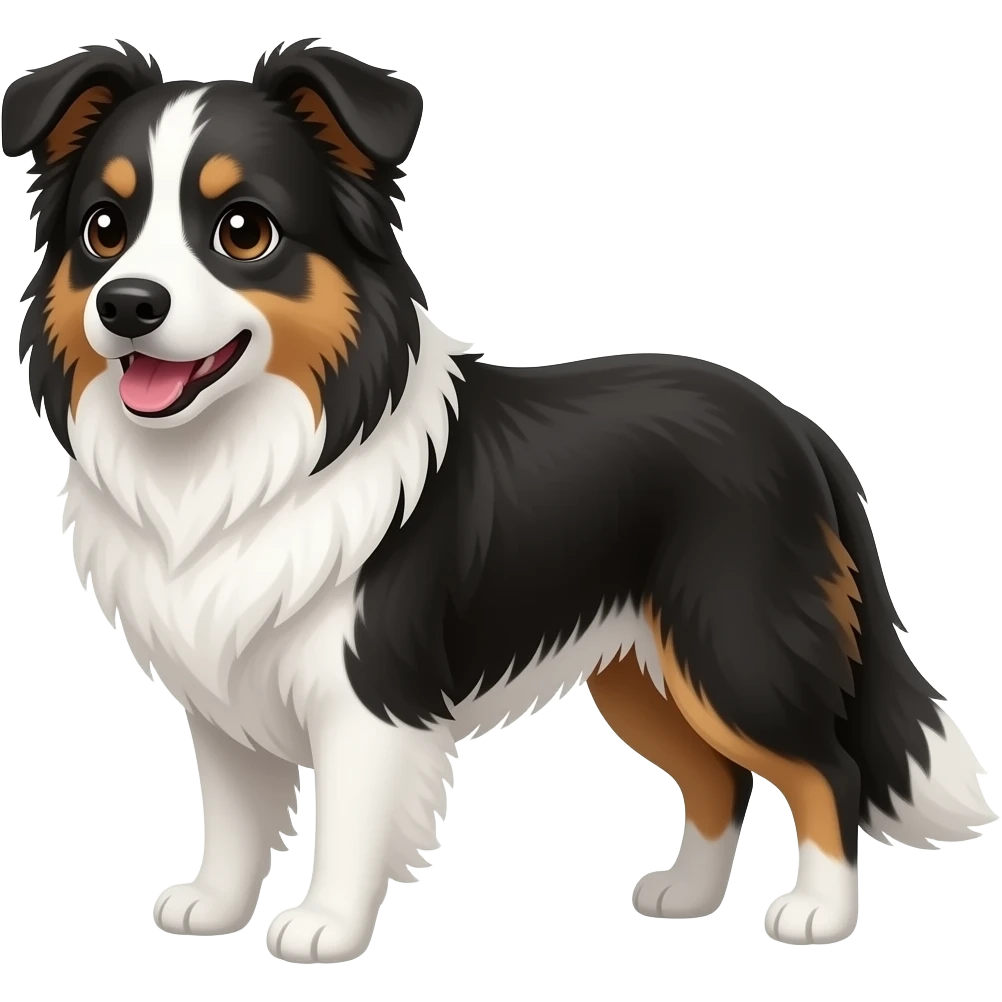 Border collie emoji