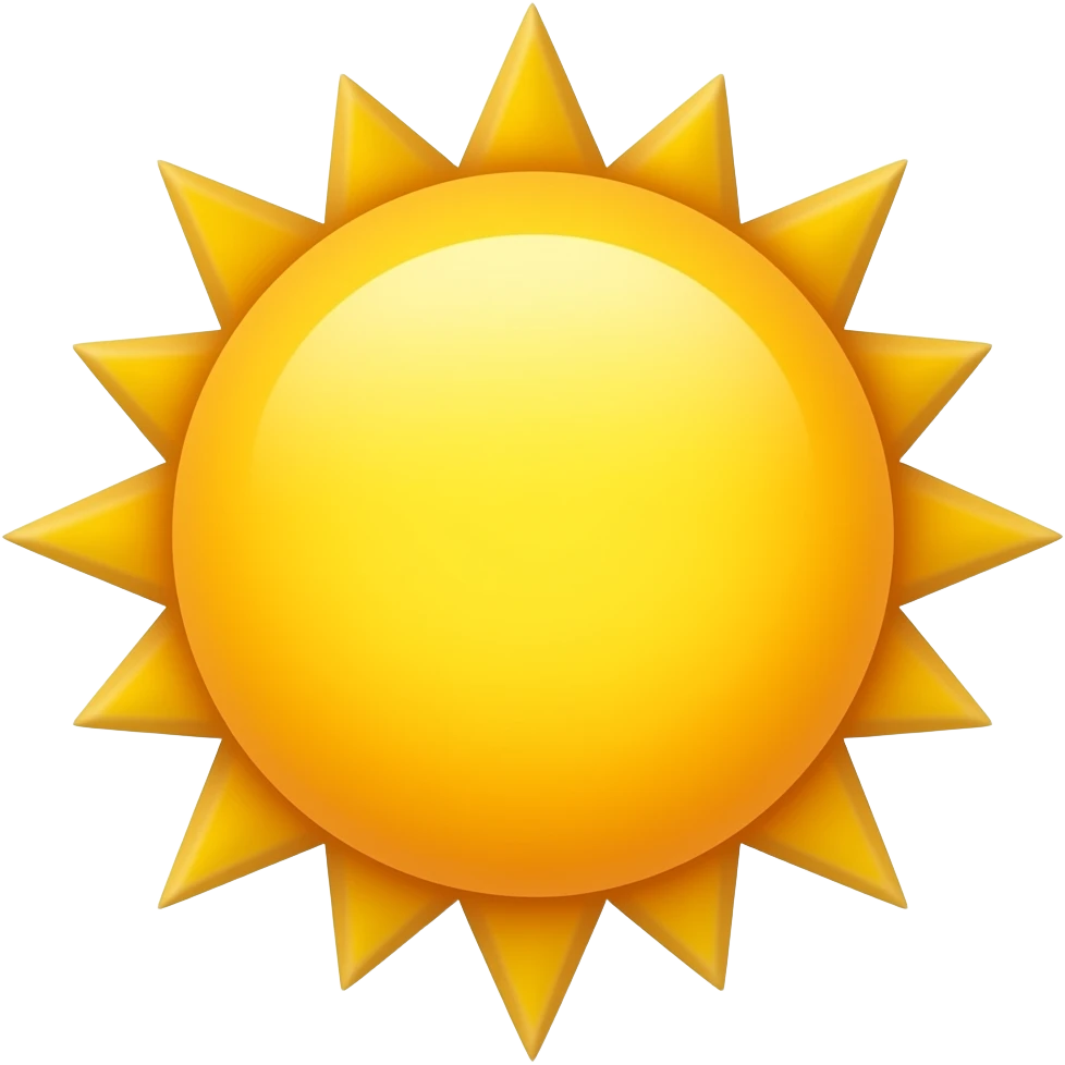 sun emoji