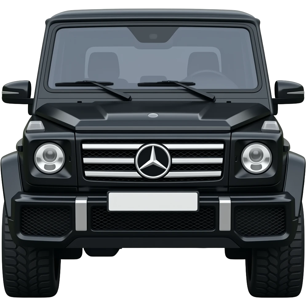 black mercedes g class png emoji