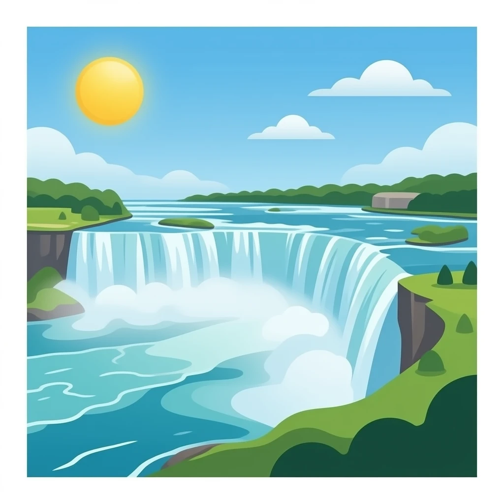 Niagara Falls emoji