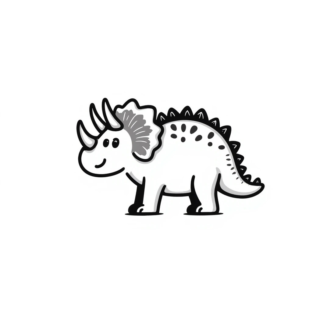 Triceratops emoji