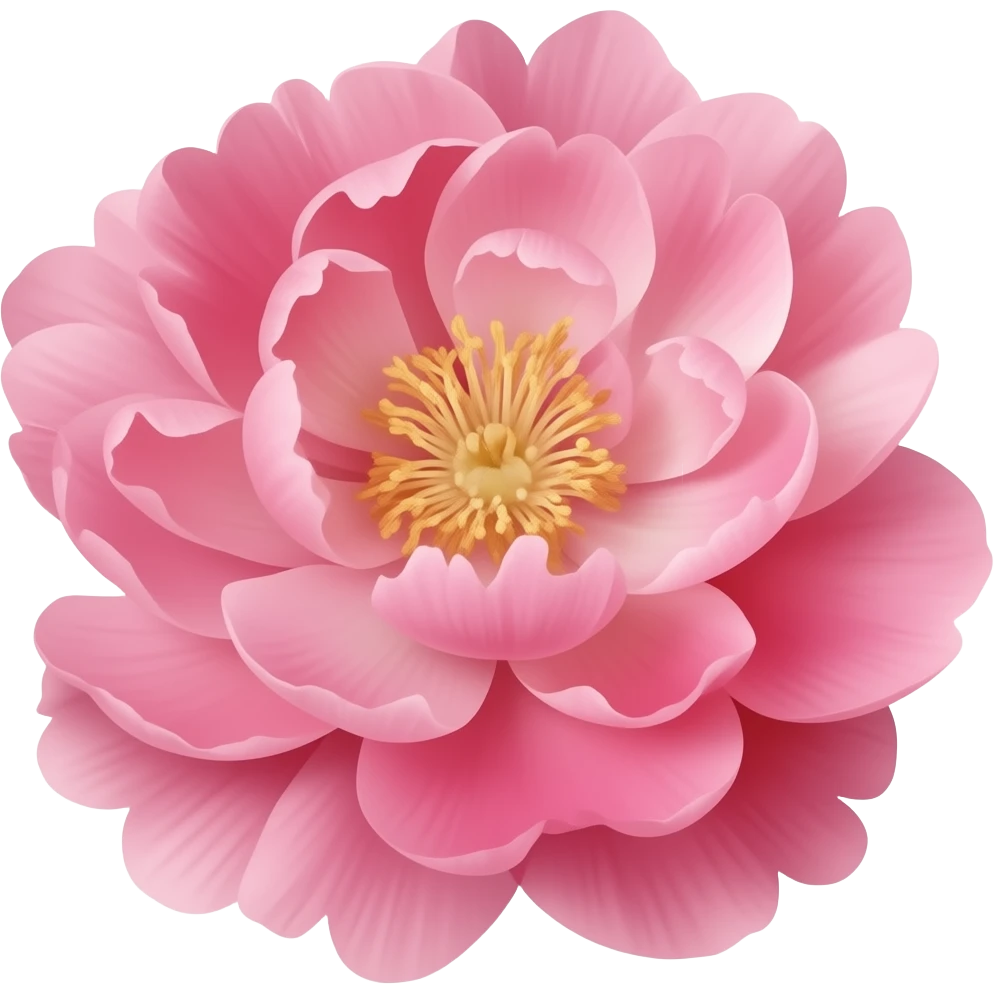 Peony emoji