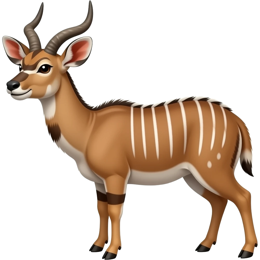 Cartoon 2d Nyala emoji