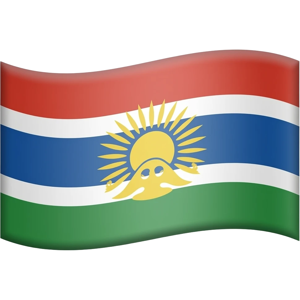 Флаг карачаевцев emoji