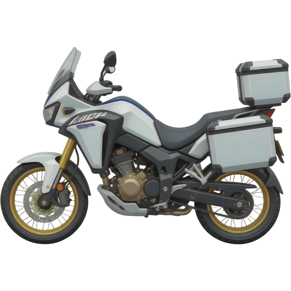 Honda transalp 750 2024 white emoji