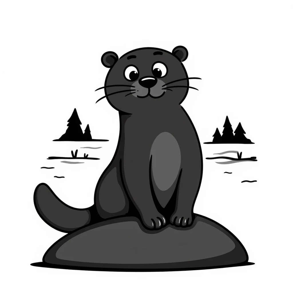 An otter emoji
