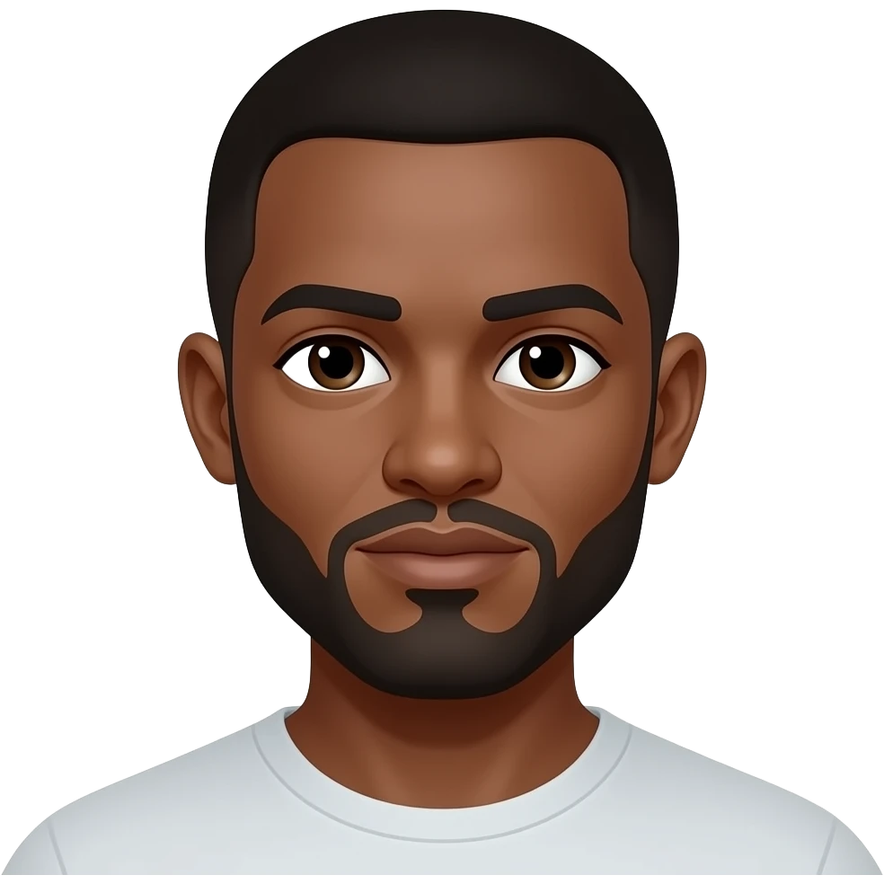 black man face emoji