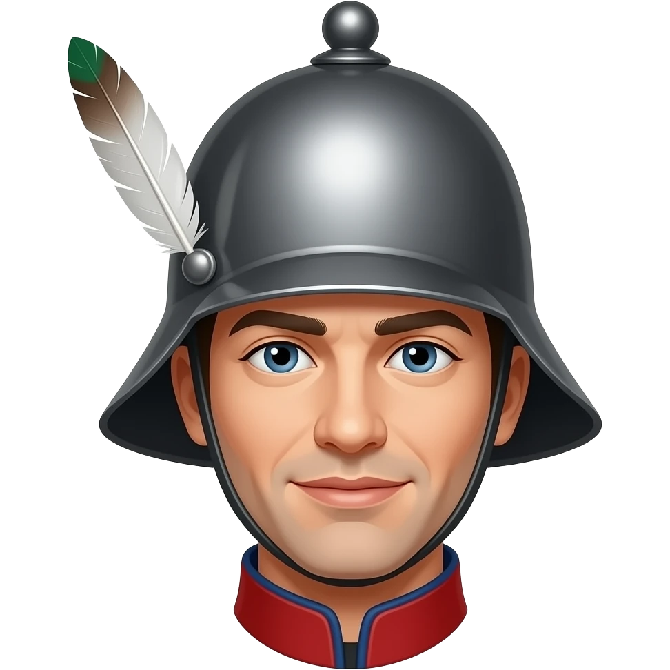 Il Bersagliere  ha il cappello piumato 🇮🇹 emoji