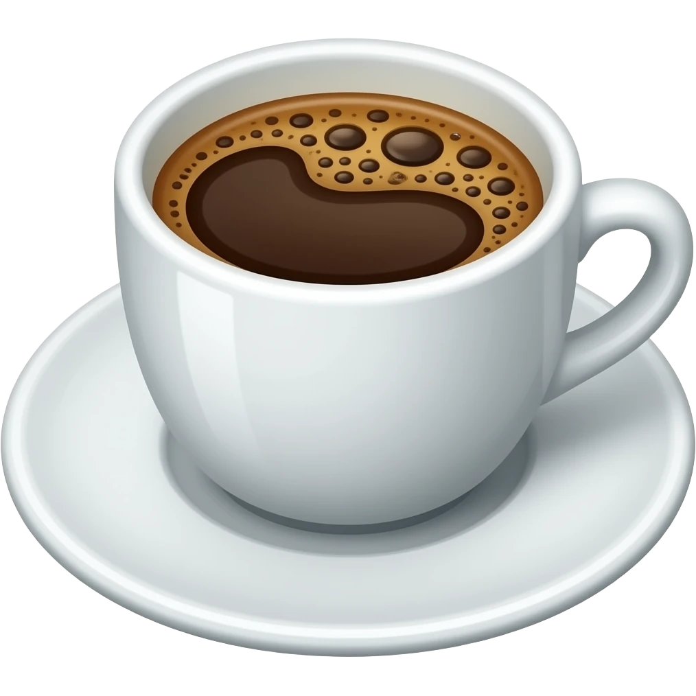 sweet coffee emoji