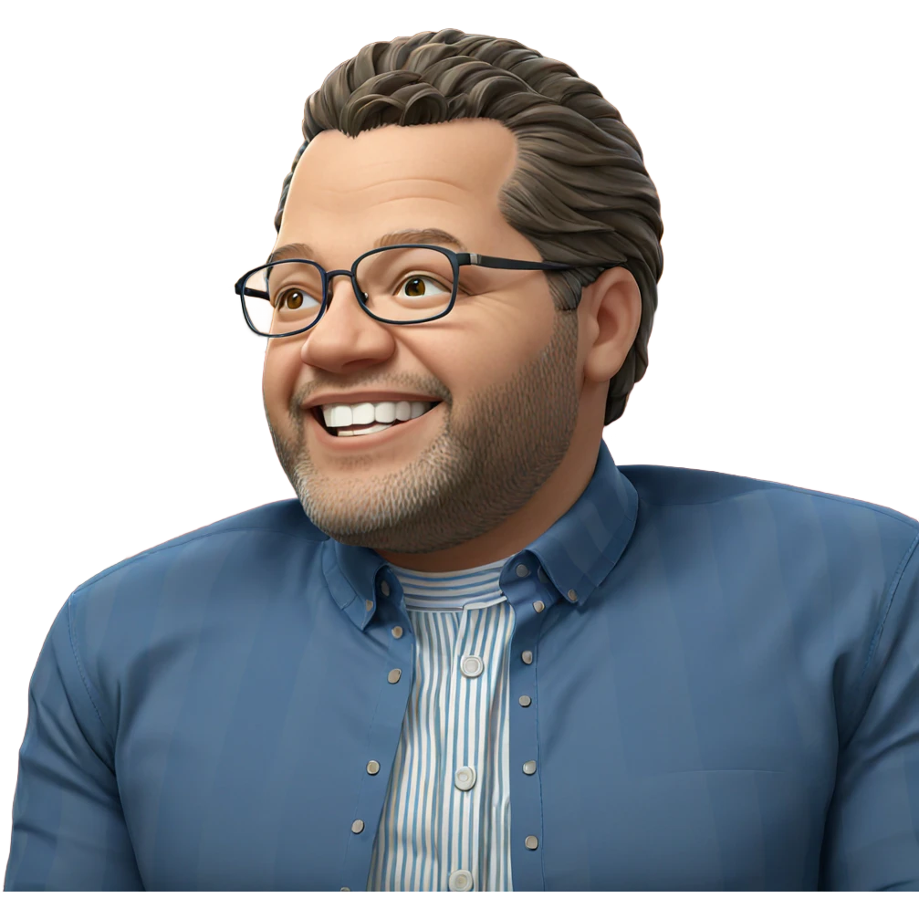 striped shirt smile meme emoji