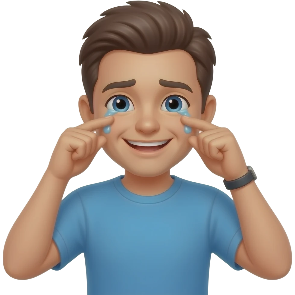 face holding back tears smiling emoji emoji