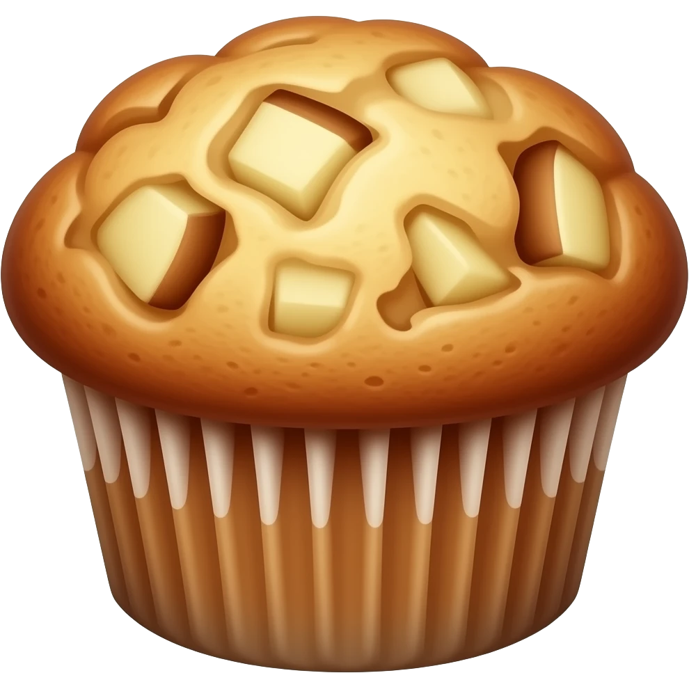 apple cinnamon muffin emoji