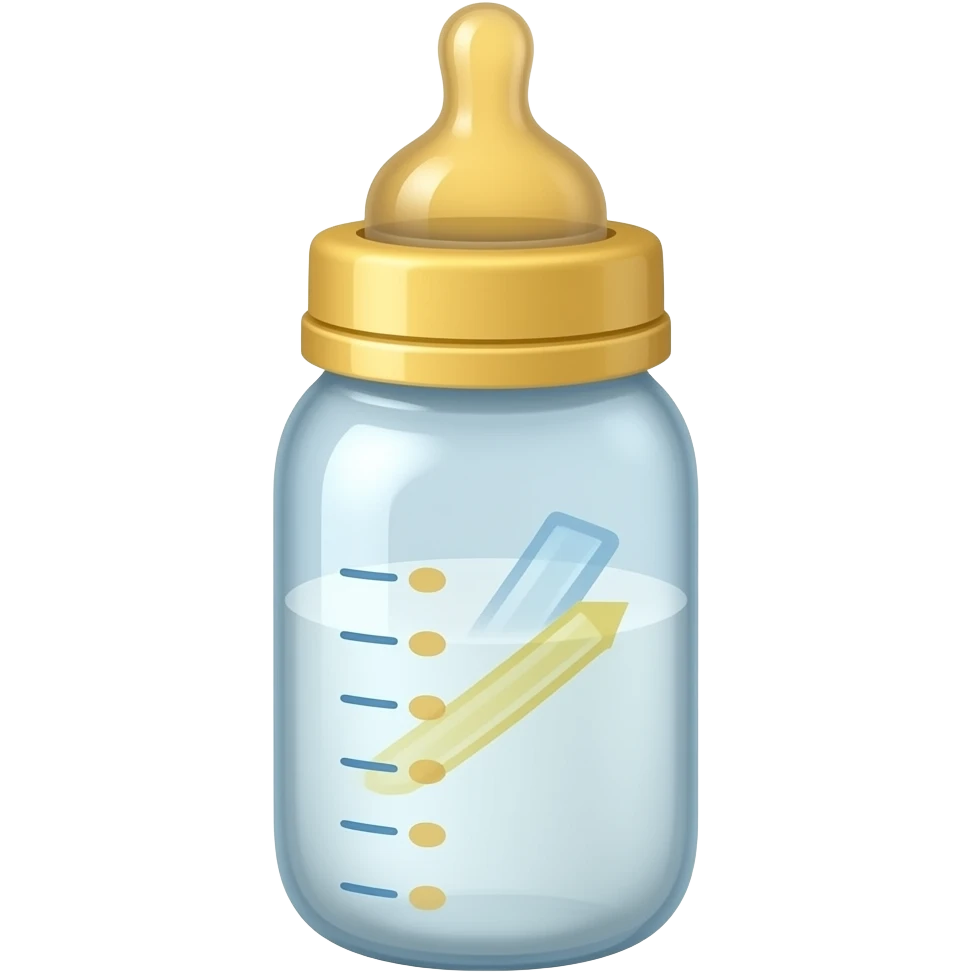 детская бутылочка emoji