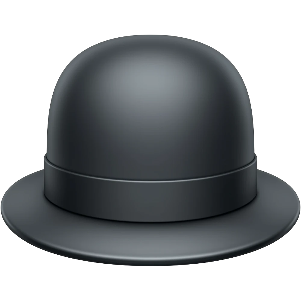 Alex DeLarge's bowler hat emoji
