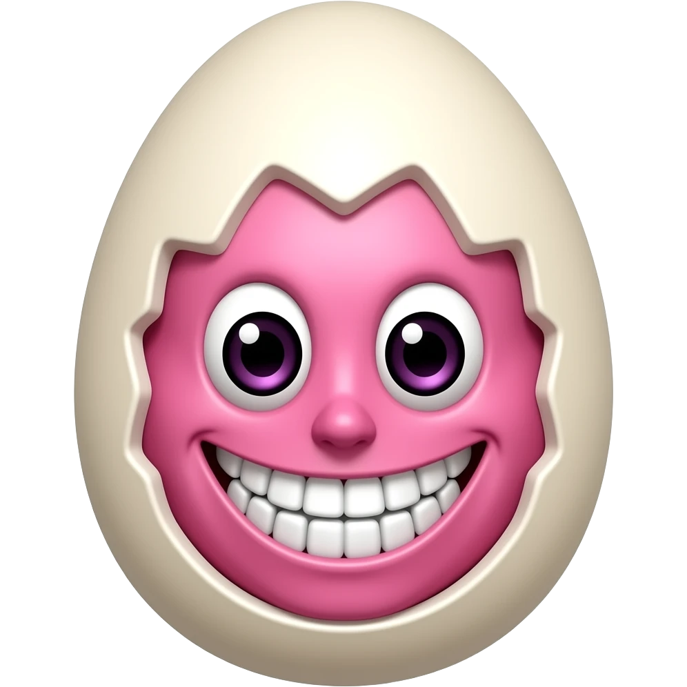 egg sugar villain candy pink face emoji