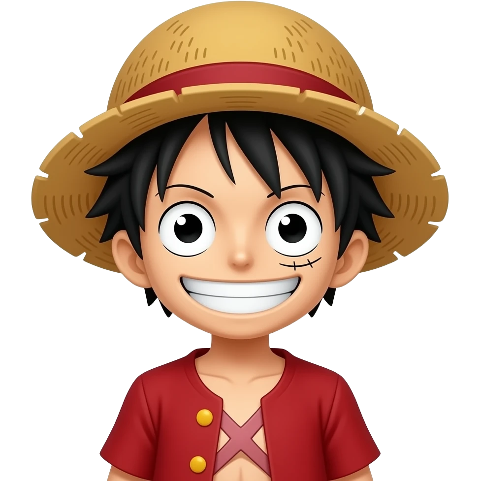 Luffy emoji