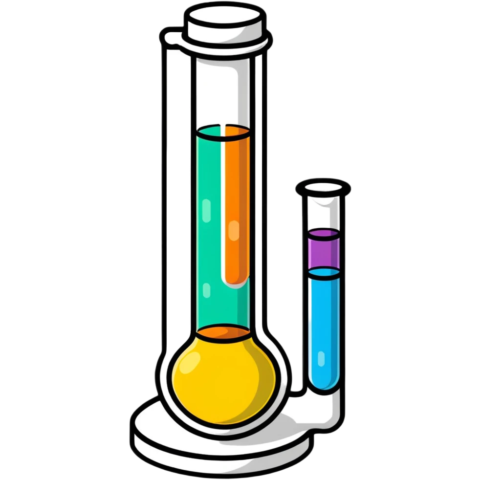 bubbling test tube emoji