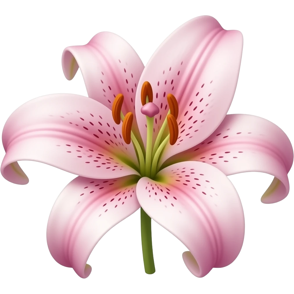 Spider lily emoji