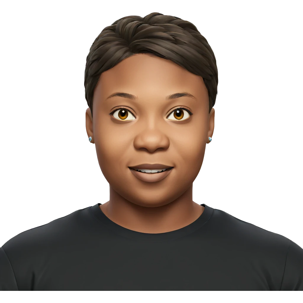 smiling boy with earrings emoji