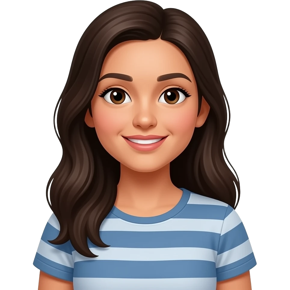latin young mom at home emoji