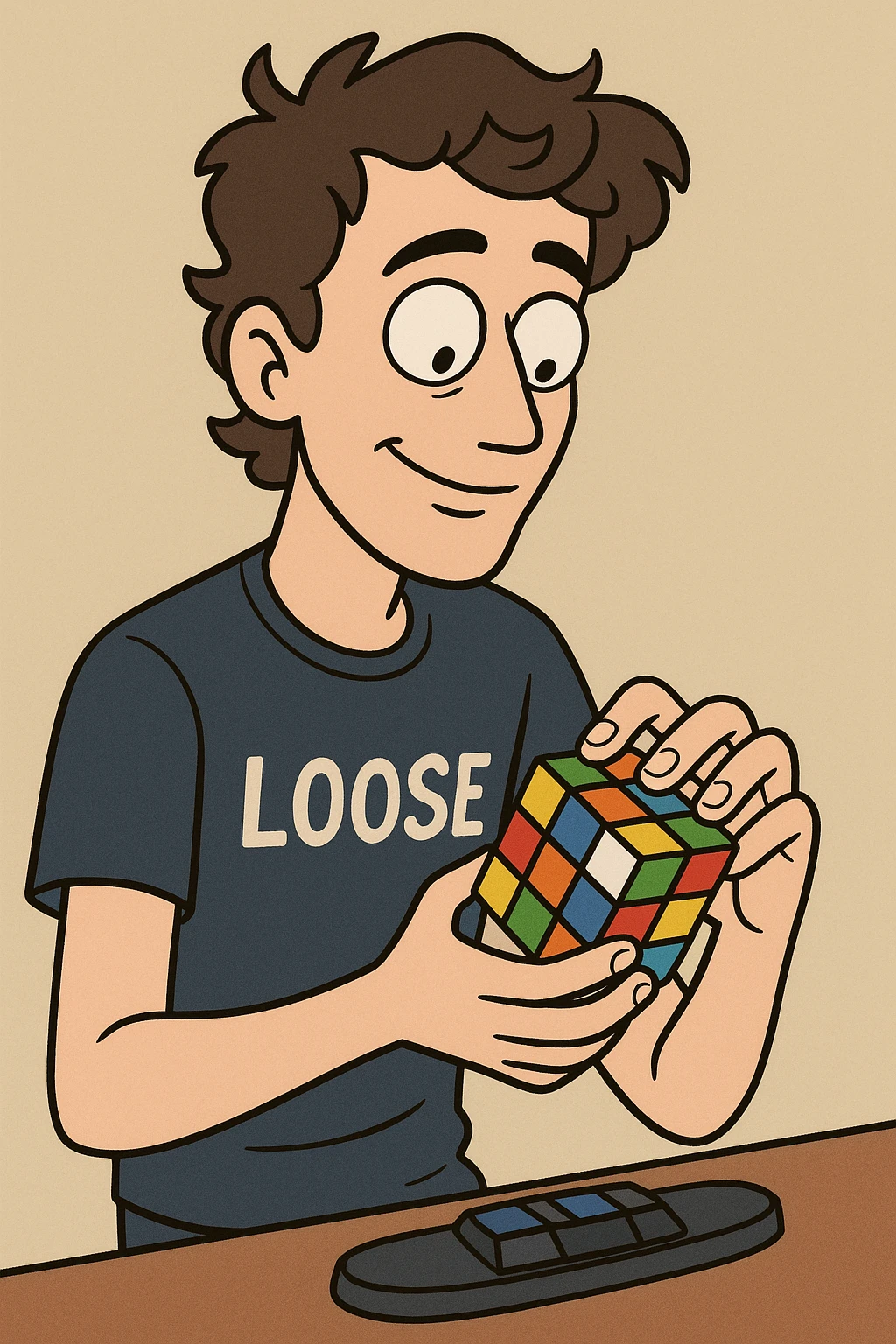 Feliks Zemdegs Loose play Rubik's cube  emoji