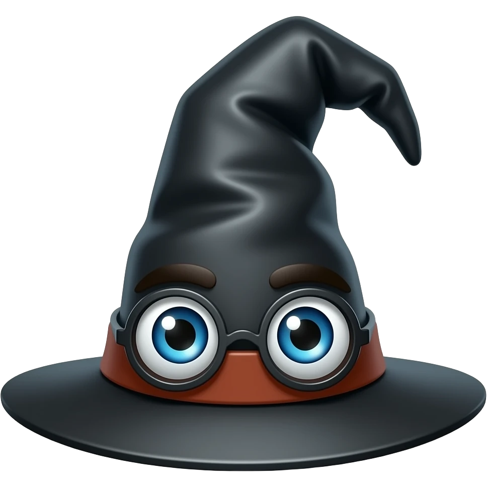 I'd like to create the sorting hat emoji from the harry potter world emoji