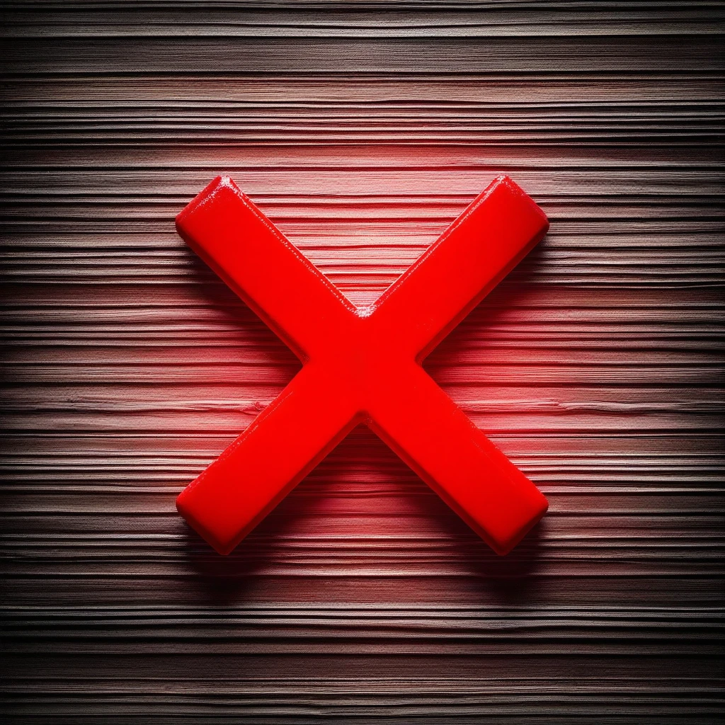 red x emoji