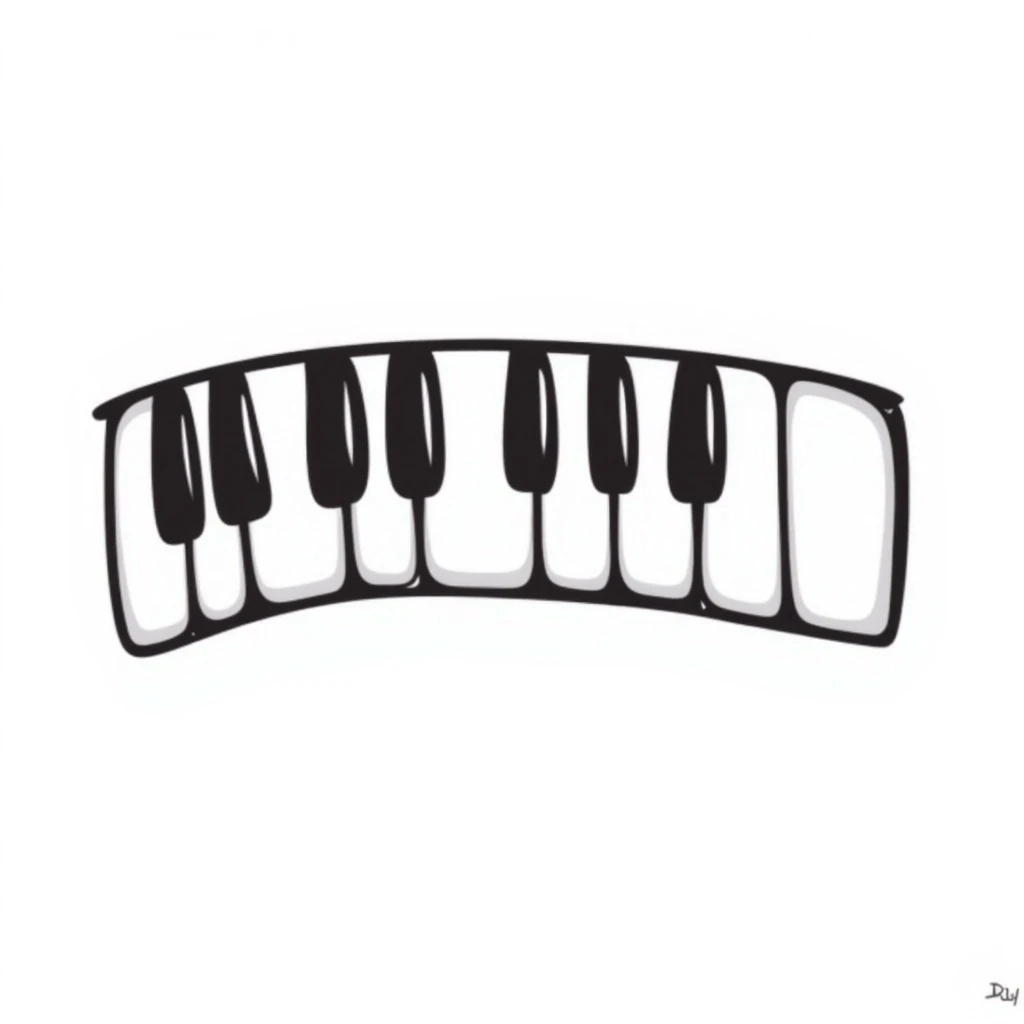 piano keyboard emoji